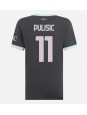 AC Milan Christian Pulisic #11 Ausweichtrikot für Frauen 2024-25 Kurzarm